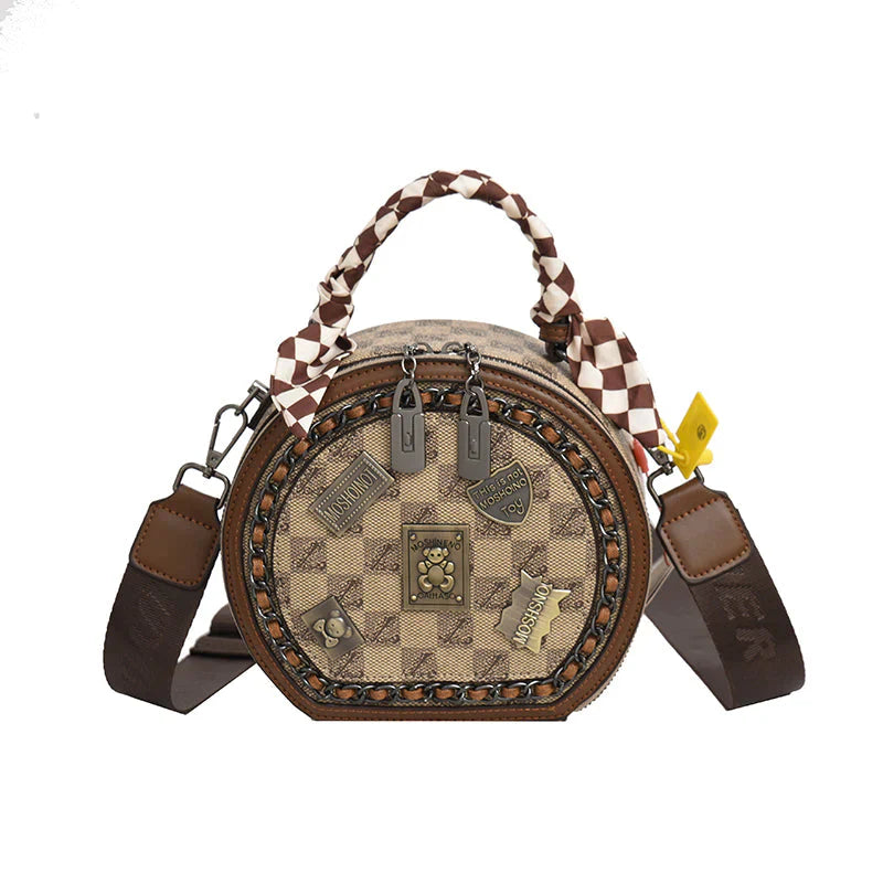 Round Crossbody Bag™ - Stylish and Durable Leather Bag
